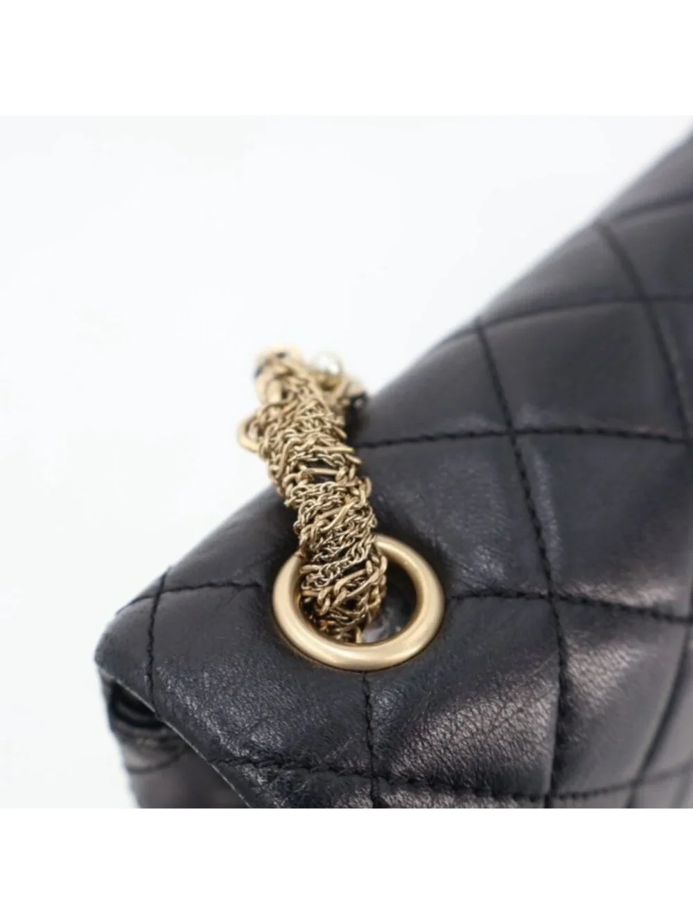 Chanel Westminster Quilted Lambskin Faux Pearl Chain Shoulder Bag